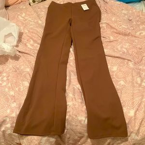 Cotton On flare brown pants